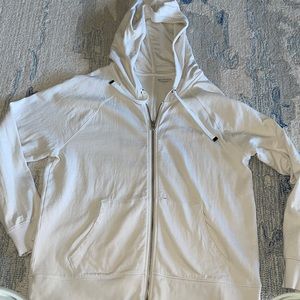 Comfy Athleta Woman’s Hoodie~ White, Sz L